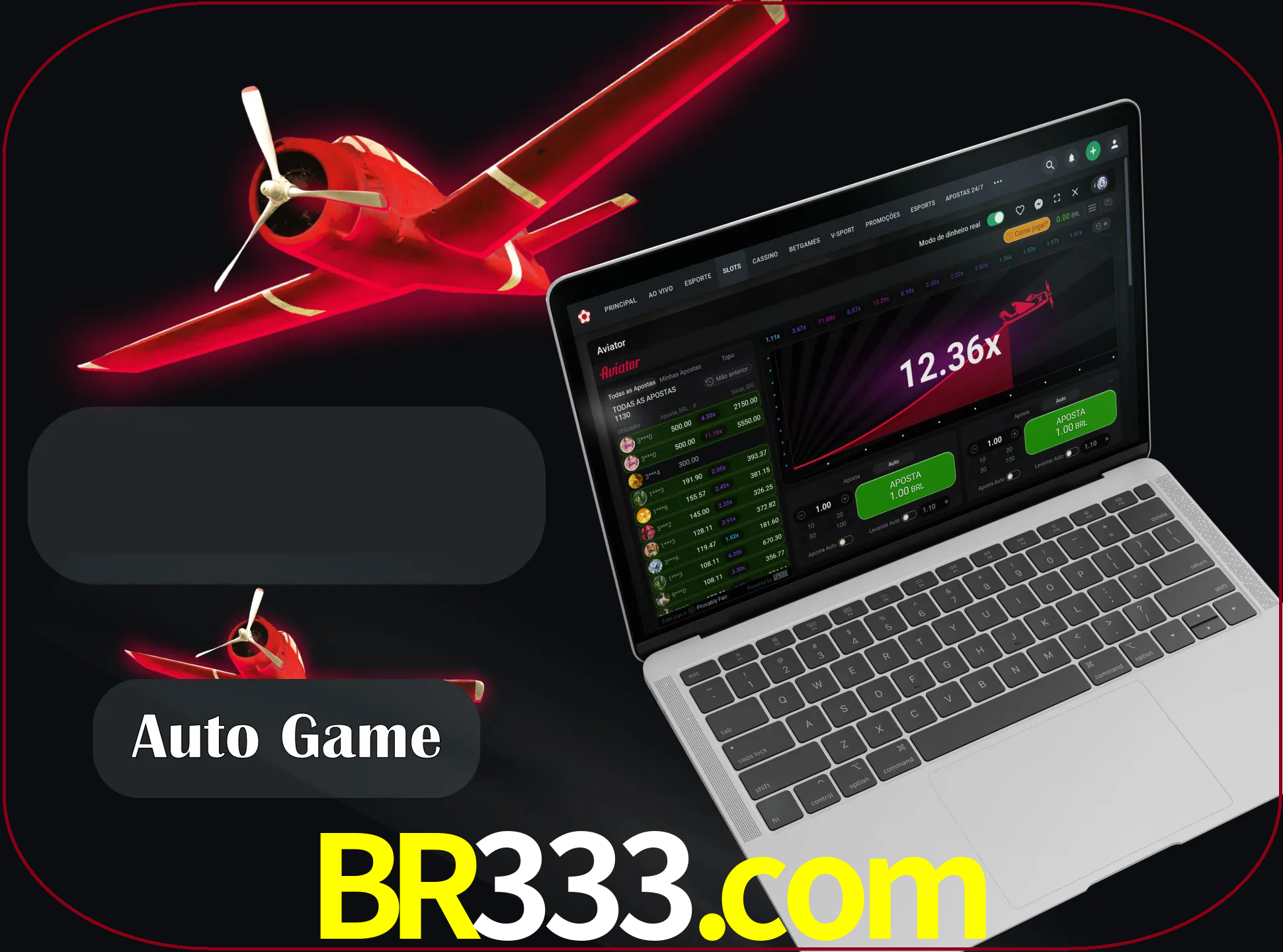 No modo automático, os jogos apostam e sacam seu dinheiro automaticamente.